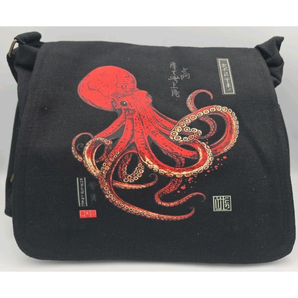 Octopus Cross Messenger Bag